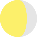 Waning gibbous Waning gibbous