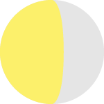 Спадаючий опуклий місяць