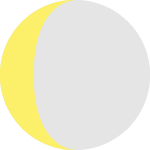 Abnehmender Halbmond